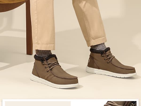 Bruno Marc Men's Casual Slip-on Shoes Warm Loafers for Men Winter Boots