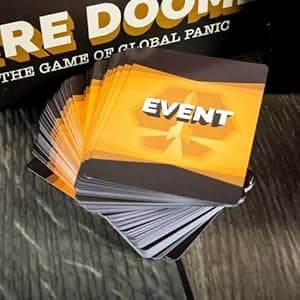 We're Doomed! - Apocalypse Survival Board Game - Cooperative Strategy for 4-10 Players - 15-Minute Race to Escape - Ideal for Competitive Game Nights & Group Gatherings