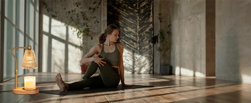 Candle Warmer Lamp with Timer and Dimmer Adjustable Height for Home Room Decor, Brithday Gifts for Women, Candle Warmer for Scented Jar Candles Mother's Day Gifts