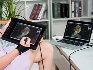 XP-PEN Artist12 11.6 Inch FHD Drawing Monitor Pen Display Graphic Monitor with PN06 Battery-Free Multi-Function Pen Holder and Glove 8192 Pressure Sensitivity