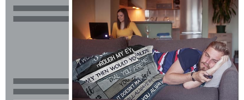 Yamco Big Brother Gift - Gifts for Brothers 60" x 50" Blanket - Funny Brother Gifts from Sister for Birthday - Cool Birthday Gifts for Older Brothers - Bro Christmas Graduation Gift Ideas