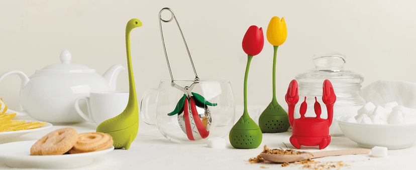 OTOTO Splatypus Jar Spatula for Scooping and Scraping - Unique Fun Cooking Kitchen Gadgets for Foodies - BPA-free & 100% Food Safe - Crepe Spreader