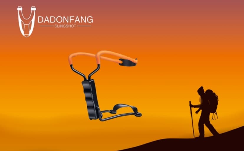Professional Slingshot Set for Adults - A Simple but Powerful Hunting and Shooting Slingshot with a Sturdy Sling Shot Bow, 2 Packs of Slingshot Ammo, and a Slingshot Band.