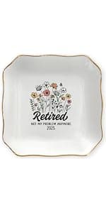 First Christmas Retired Acrylic Ornament - 2026 Retired Gift for Coworker, Boss, Employee, Teacher, Nurse, Woman, Man HEXMOZ Retirement Gift for Woman - Retirement Gifts for Men, Women 2026 B0FG2QFTNS