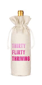 Socive 21st Birthday Wine Bag, Presents for 21st Birthday girl, 21 Years Old Gift Idea Wine Bag for Her Girl Friend, Sister Party Decorations B0B21FJ1NH