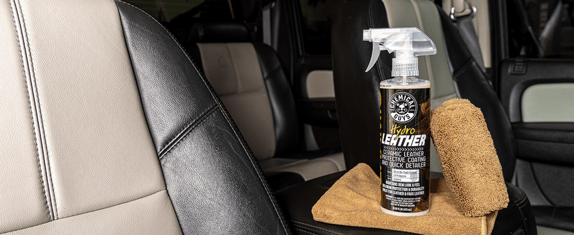 Chemical Guys SPI22916 HydroLeather Ceramic Leather Protective Coating for Car Interiors, Furniture, Apparel, Boots, and More (Works on Natural, Synthetic, Pleather, Faux Leather and More) (16 fl oz)