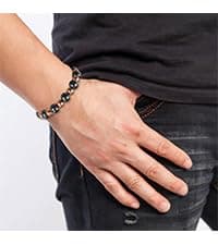 PEALICIOUS Cross Bracelet for Boys, Joshua Birthday Son Gifts for Teens B0FK4PJ31K