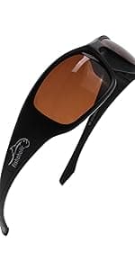 Fishoholic Polarized Fishing Sunglasses UV400 (14 Options) Fishing Gift with Hard Case & Pouch