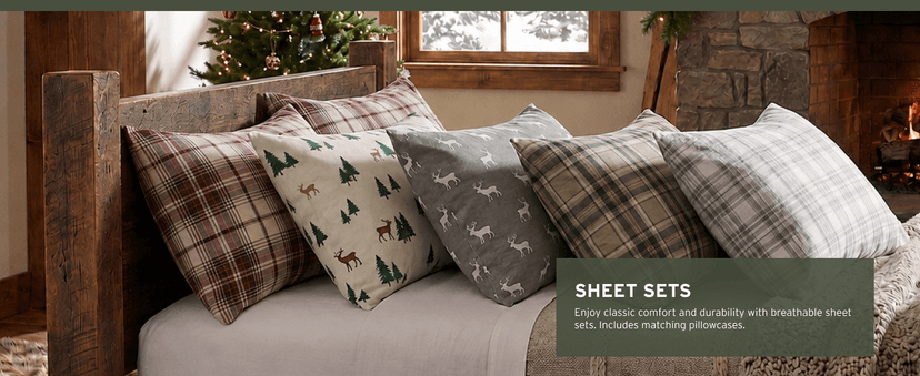 Eddie Bauer - Blanket, Super Soft Reversible Sherpa & Brushed Fleece Bedding, Throw Blankets for Couch, Ideal for Lounging (Cabin Plaid Red)