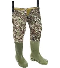 Foxelli Chest Waders, Waterproof 4mm Neoprene Hunting & Fishing Waders for Men & Women with Boots
