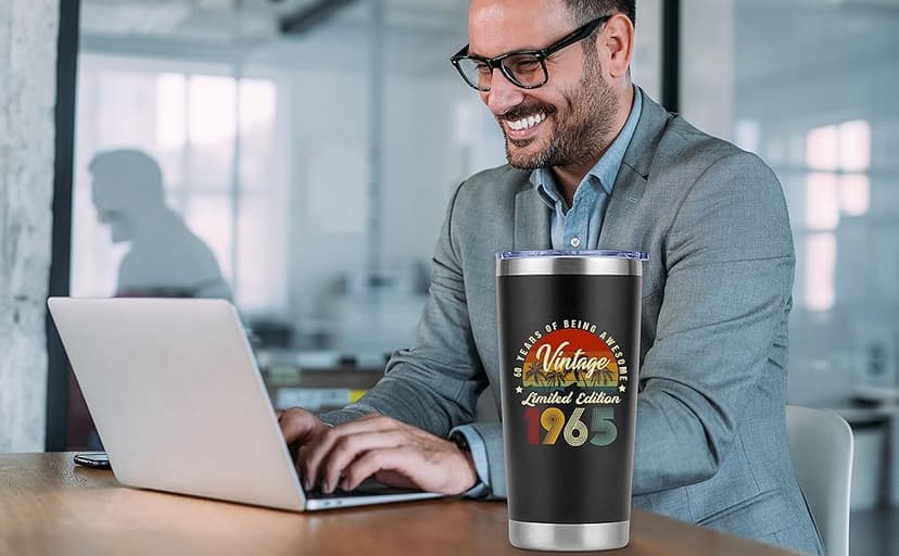 Funny 60th Birthday Gifts for Men - 20 Oz Tumbler