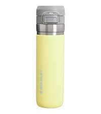 Stanley IceFlow Stainless Steel Tumbler with Straw - Vacuum Insulated Water Bottle for Home, Office or Car Reusable Cup with Straw Leak Resistant Flip Cold for 12 Hrs or Iced for 2 Days (Rose Quartz)