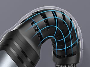 JSAUX Guitar Cable 10 ft, Amp Cord for Electric Guitar/Mandolin/Bass, Pro Audio Instrument Cable with 1/4" Tips(TS Port) Right Angle to Straight-Gray