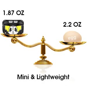 LHKNL Headlamp Flashlight, Lumen Ultra-Light Bright LED Rechargeable Headlight with White Red Light, 2-Pack Waterproof Motion Sensor Head Lamp,8 Modes for Outdoor Camping Running Hiking Fishing