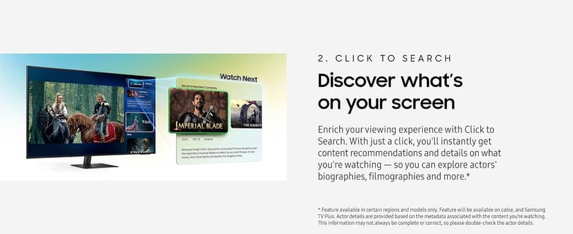 Samsung 43” Smart Monitor M7 (M70F) 4K UHD Display, Samsung Vision AI, Smart TV Apps, Gaming Hub, USB-C, HDMI and USB-A, Black, LS43FM702UNXZA, 2025