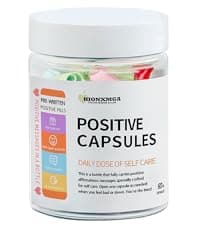 60PCS Pre-Written Friendship Messages in a Bottle, Bestfriend Birthday Gifts for Women Sister Bestie, Cute Capsule Messages in Plastic Jar Long Distance BFF Gifts