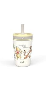 BPA Free, Silicone Straw, Handle, Cupholder Friendly, Dishwasher Safe, For Office, Home, Travel, Work, Gym, Fitness Zak Designs Harry Potter 30oz Spill-Proof Insulated Stainless Steel Tumbler B0FT7C47X5