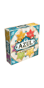 Azul Board Game - Award-Winning Tile-Placement Strategy Game, Beautiful Mosaic Art, Family Fun for Kids & Adults, Ages 8+, 2-4 Players, 30-45 Minute Playtime