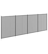 GraveeLife 4 ft x 108 ft Fence for Inground and Above Ground Pool, Mesh Pool Safety Fence with Stainless Steel Feet Outdoor Swimming Backyard Garden Pool Fencing, Black