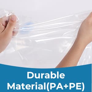 Vacuum Bags for Travel with Portable Electric Pump, 8 Pack Vacuum Seal Bags for Luggage and Suitcase Compression, Space Saver Vacuum Storage Bags for Clothes and Clothing Travel