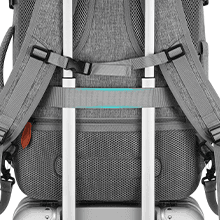 Bagsure Travel Backpack Carry On Backpack 42L Flight Approved, Expandable Laptop Backpack with Packing Cubes & Shoe Pocket, Water Resistant Luggage Backpack for Men Women, TSA Approved, Large Backpack