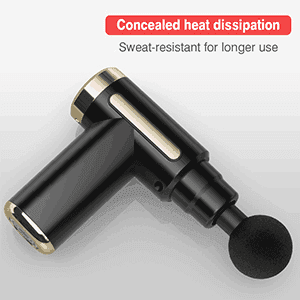 cotsoco Massage Gun Deep Tissue for Pain Relief with 4 Massage Heads & 6 Speeds, Electric Mini Handheld Body Massager for Any Pain Relief, Best Gifts for Men and Mom B0CP3K8G9X