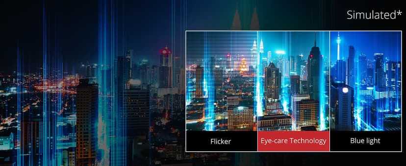 ViewSonic VA2247-MH 22 Inch 1080p Monitor, 100Hz Refresh Rate with FreeSync for Smooth Workflows, Ultra-Thin Bezels, HDMI, and VGA Inputs