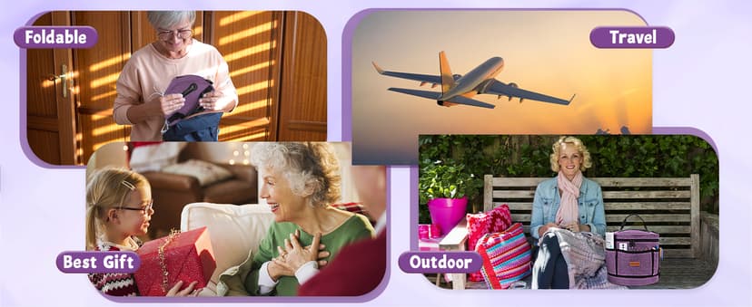 Katech Crochet Kit for Beginners, Beginner Crochet Kit for Adults-Crochet Kits Includes Crochet Hooks Knitting Bag Crochet Yarn for Crocheting Instruction Knitting Kit Crochet Supplies Gift