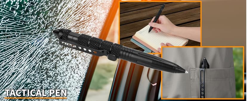 XKASE Survival Kit, Gifts for Men Dad Husband, Emergency Survival Gear and Equipment 19 in 1, Fishing Hunting Birthday for Men, Camping Accessories, Cool Gadget, Camping Essentials