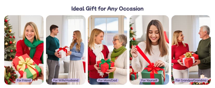 Heating Pad for Period Cramps, Upgraded Wrap Heating Pad for Back Pain Relief, Large 12''x 24''Heat Pad +26" Belt Adjustable 4 Timer 6 Heat Level Auto Shut Off, Christmas Birthday Gifts for Women Mom B0FK5CJXRX