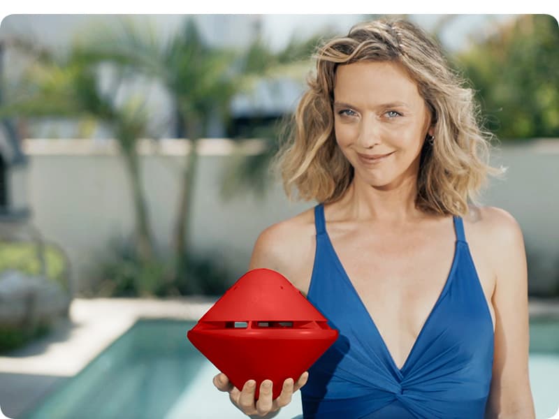 BCONE® Pool Alarm by Lifebuoy® | ASTM F2208 Certified | Floating Safety Device with App Alerts + Alexa Voice Control | 2.4GHz Wi-Fi | for Inground & Above-Ground Pools