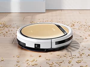ILIFE V5s Plus Robot Vacuum and Mop Combo with Wi-Fi/App/Alexa, Automatic Self-Charging Robotic Vacuum Cleaner, Slim and Quiet, Cleans Hard Floors Carpets and Pet Hair (V5s Pro Upgrade Version)