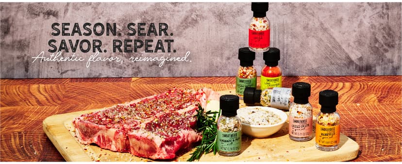 Smokehouse by Thoughtfully Ultimate Grilling Spice Set, Grill Seasoning Gift Set Flavors Include Chili Garlic, Rosemary and Herb, Lime Chipotle, Cajun Seasoning and More, Pack of 20