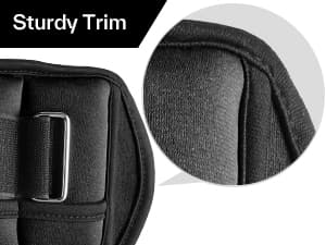 Sportneer Adjustable Ankle Weights 1 Pair 2 4 6 8 10 Lbs Leg Weight Straps for Women Men, Weighted Ankle Weights Set for Gym,Fitness, Workout,Walking, Jogging,1-5 lbs Each Ankle, 1 Pair 2-10 lbs