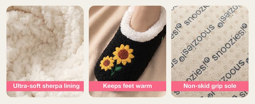 Snoozies Wine Slipper Socks for Women B08HCLL1LT