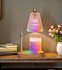 Candle Warmer Lamp with Timer and Dimmer Adjustable Height for Home Room Decor, Brithday Gifts for Women, Candle Warmer for Scented Jar Candles Mother's Day Gifts