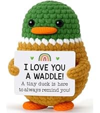 MBL Birthday Gifts for Her Women – Back to School Thank You Appreciation Get Well Emotional Inspirational Support Funny Duck Pickle Potato Dumpster Nuggets Present for Him Men Friend Teacher Coworker