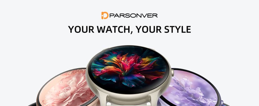 Parsonver Smart Watch for Men Women(Answer/Make Calls), HD Screen Fitness Tracker IP68 Waterproof 100+ Sport Modes, Heart Rate Sleep Monitor, Pedometer, Smartwatch for Android Phones/iPhone Compatible