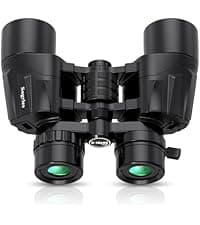 10-30x50 Zoom Binoculars for Adults, High Powered Military Binoculars for Bird Watching Traveling Hunting Concerts with Large View,BAK4,FMC Lens,Clear Low Light Vision at Night