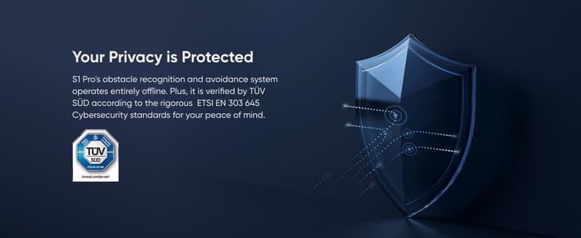 eufy Robot Vacuum Omni S1 Pro, HydroJet System with Roller Mop, Robot Vacuum and Mop Combos, Eco-Clean Ozone, Incrediable Suction, Obstacle Avoidance, Auto Mop Washing & Drying, Self-Emptying