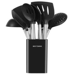 Kitchen Utensil Set-Silicone Cooking Utensils-33 Kitchen Gadgets & Spoons for Nonstick Cookware-Silicone and Stainless Steel Spatula Set-Best Kitchen Tools, Useful Pots and Pans Accessories B089FBYT3W