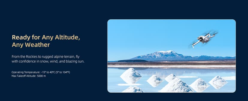 Skyrover S1 Mini Drone with Camera 4K/60fps Video, 48MP Photo with 8K Image Quality, 3-Axis Gimbal Stabilization, 39,000ft Video Transmission, 40-Min Flight Time, Under 249g, Auto Track