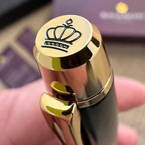 Luxury Rollerball Pen in Black with 24K Gold | Elegant Gift Set for Men & Women