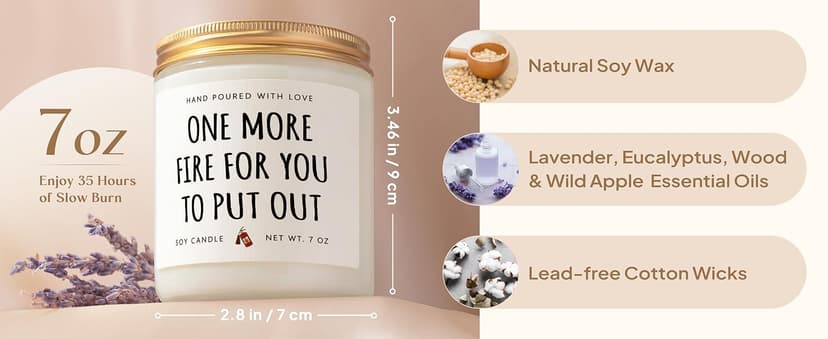 Manager Appreciation Gifts for Boss, Supervisor, Coworker, Office Humor for Boss Day, Birthday Christmas Gift Shqiueos Funny Boss Gifts for Women Men Lavender Scented Soy Wax Candle 7oz B0GJZ75HW2