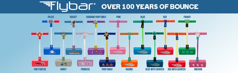 Flybar My First Foam Pogo Jumper for Kids Fun and Safe Pogo Stick for Toddlers, Durable Foam and Bungee Jumper for Ages 3 and up, Supports up to 250lbs