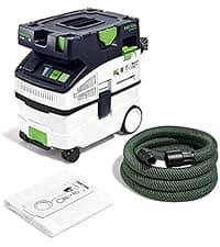 Festool 578441 CT 15 Dust Extractor – HEPA Filter, Automatic Tool Start, High-Power Suction & AutoClean System