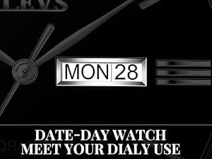 OLEVS Men’s Watches Waterproof Dress Minimalist Analog Quartz Stainless Steel Casual Men’s Wrist Watch with Day Date, Classic Luxury Elegant Roman Numerals Dial Big Face Relojes para Hombres