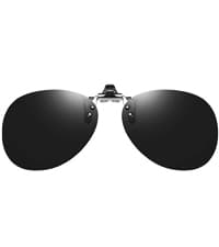 FRAZALA Polarized Clip-on Sunglasses Anti-Glare Driving Glasses for Prescription Glasses