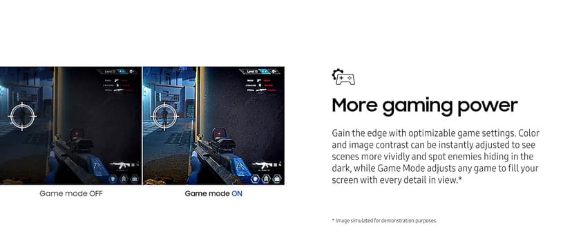 Samsung 27" Essential S3 (S36GD) Series FHD 1800R Curved Computer Monitor, 100Hz, Game Mode, Advanced Eye Comfort, HDMI and D-sub Ports, LS27D366GANXZA, 2024