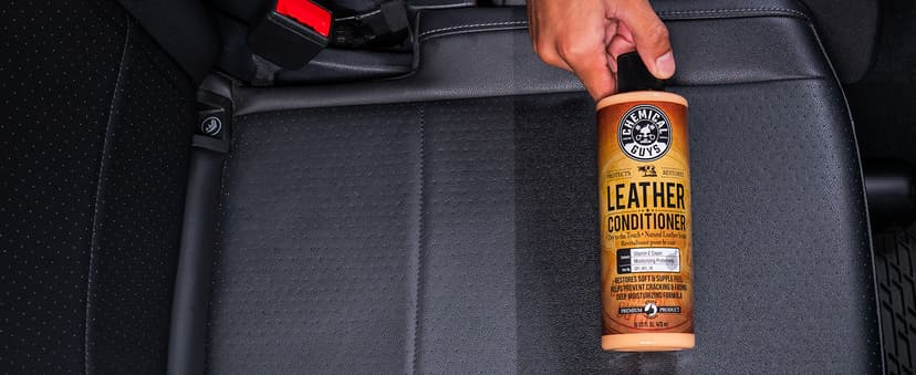 Chemical Guys Leather Conditioner, Vintage Series - Conditions, Nourishes, and Protects Natural, Synthetic, and Faux Leather Seats, Interiors, Apparel & Accessories, 16 fl oz